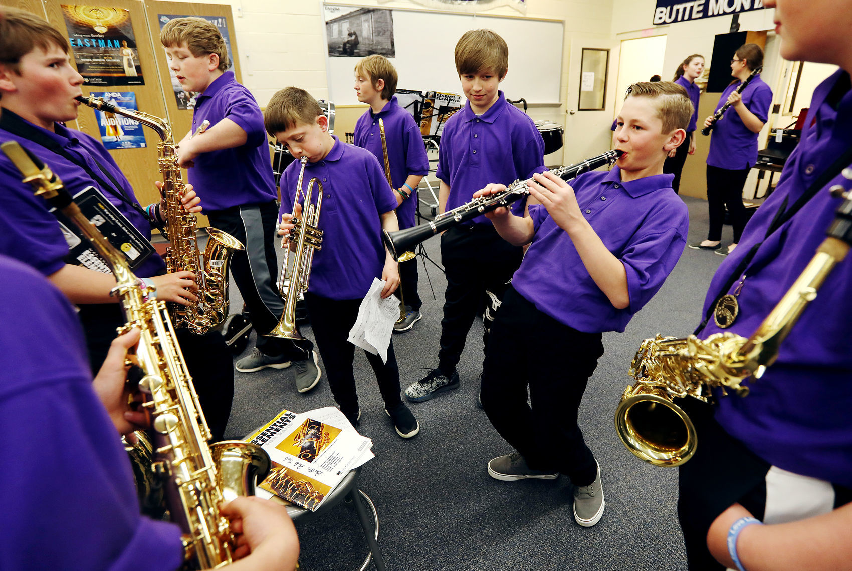 Butte elementary students perform in citywide concert